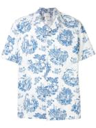 Wood Wood Printed Short-sleeved Shirt - White