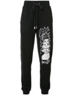 Haculla Printed Track Pants - Black