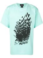 Stone Island Shadow Project Contrast Print T-shirt - Green