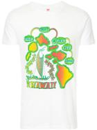Fake Alpha Vintage 1960s Hawaiian Map Print T-shirt - White