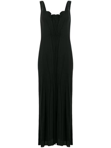Serien&deg;umerica Maxi Draped Dress - Black