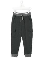 Dolce & Gabbana Kids Striped Trim Track Pants - Grey