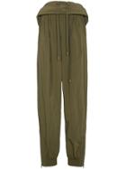 Y / Project Double Layer Waistband Sweat Pants - Green