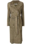 Desa 1972 Double Breasted Belted Coat - Green