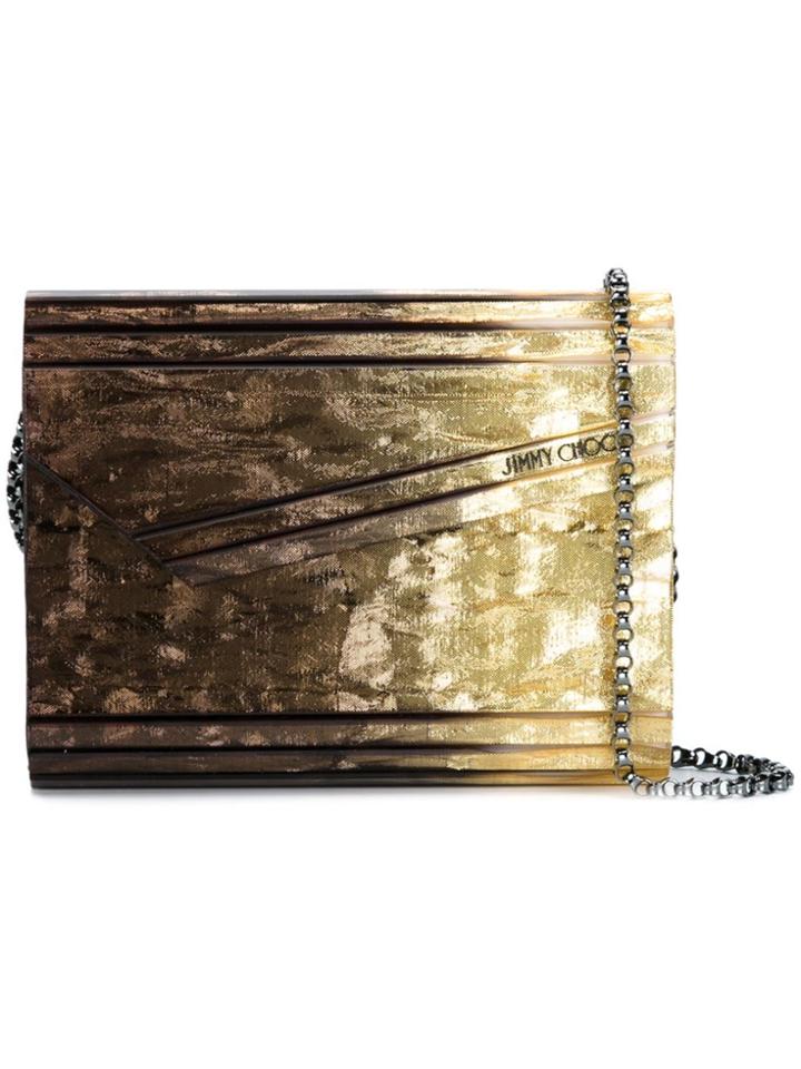 Jimmy Choo Candy Clutch - Brown