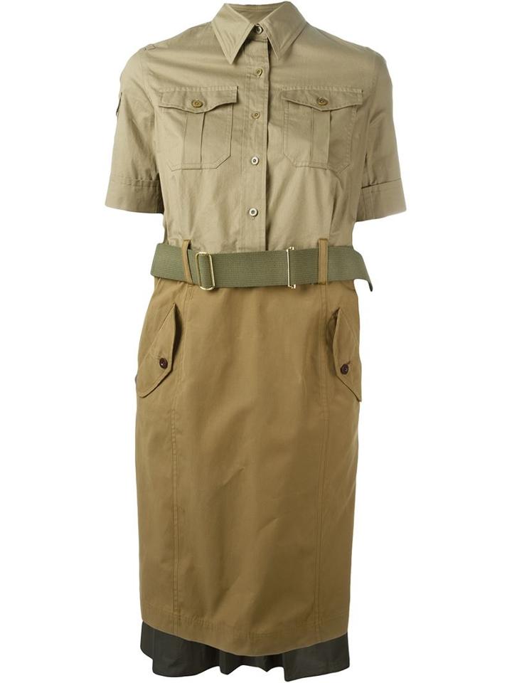 Kolor Military Dress