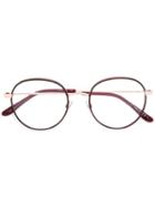 Jimmy Choo Eyewear - Jc168 Oqd Glasses - Unisex - Metal (other) - One Size, Red, Metal (other)