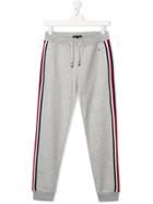 Tommy Hilfiger Junior Teen Side Stripe Track Trousers - Grey