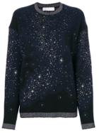 Giada Benincasa Star Stitched Sweater - Blue