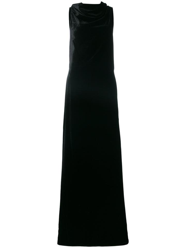Gareth Pugh Open Back Long Dress - Black