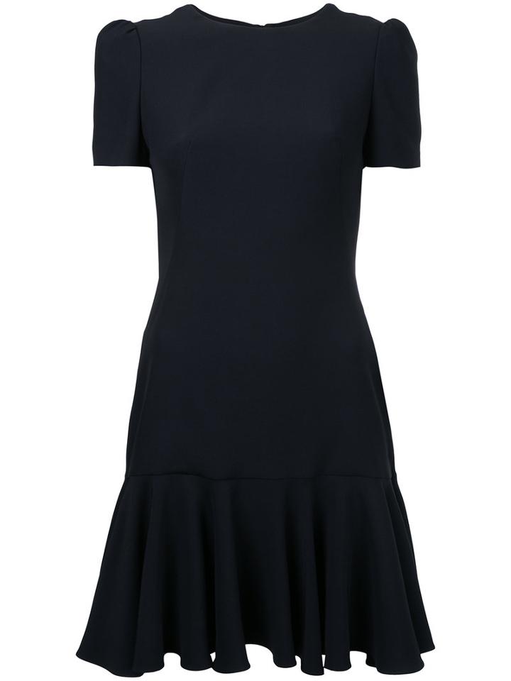 Alexander Mcqueen - Structured Dress - Women - Acetate/viscose - 42, Black, Acetate/viscose
