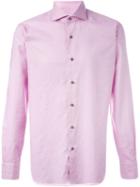 Barba 'dandy Life' Shirt, Men's, Size: 39, Pink/purple, Cotton
