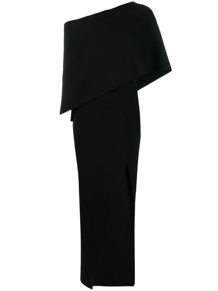 Rick Owens Long Draped Top - Black