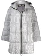 Ienki Ienki Hooded Padded Coat - Silver