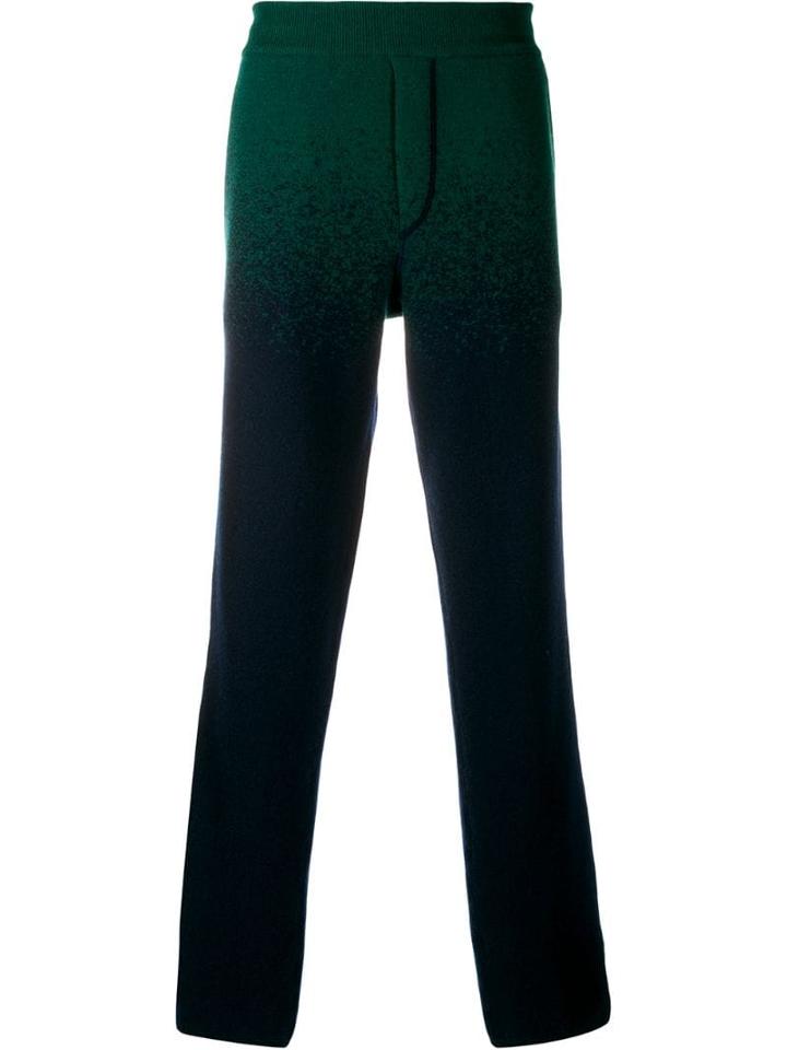 Missoni Gradient Effect Trousers - Green