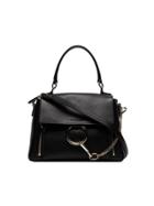 Chloé Black Faye Day Leather Shoulder Bag
