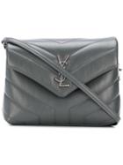 Saint Laurent Loulou Toy Shoulder Bag - Grey