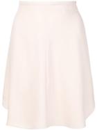 Chloé High Waist Skirt, Women's, Size: 40, Pink/purple, Acetate/viscose/silk Crepe