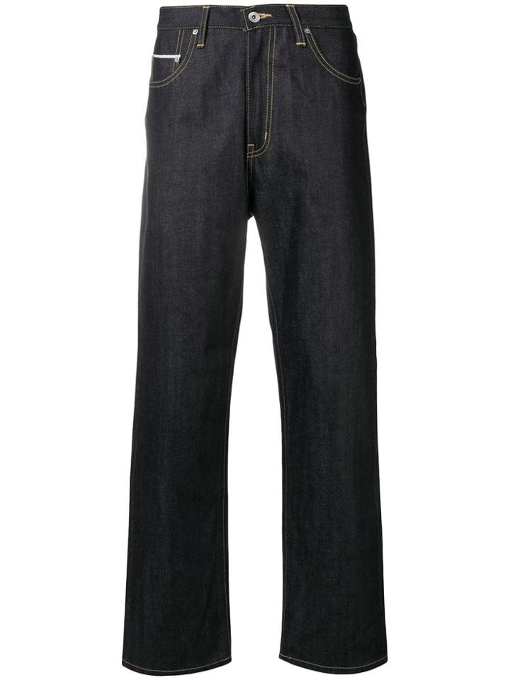 Digawel Wide Leg Jeans - Blue