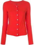 Marc Cain Buttoned Cardigan - Red
