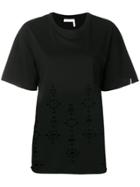 See By Chloé Cut-out Detail T-shirt - Black