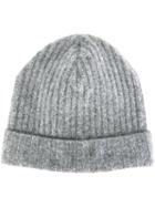 Diesel Black Gold 'carter' Hat, Men's, Grey, Nylon/spandex/elastane/wool