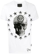 Philipp Plein Star And Skull Print T-shirt - White
