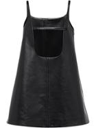 Prada Cut-out Front A-line Dress - Black