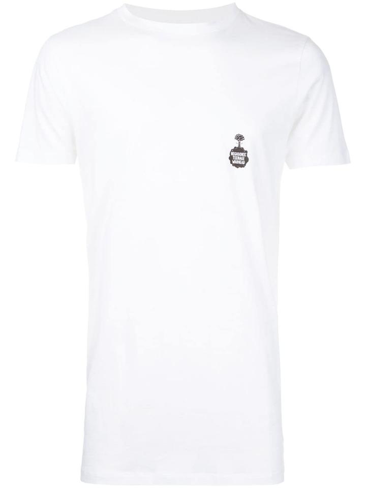 Matthew Miller Chest Print T-shirt - White