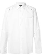 Comme Des Garçons Homme Plus Plain Shirt, Men's, Size: Medium, White, Cotton