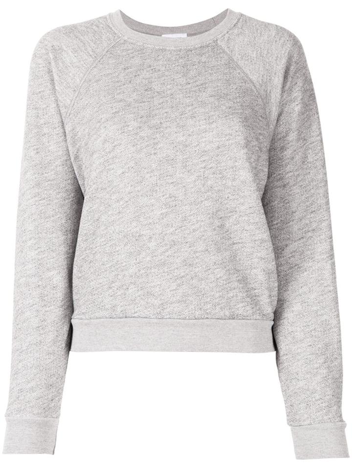 Re/done Textured Knit Sweater - Grey
