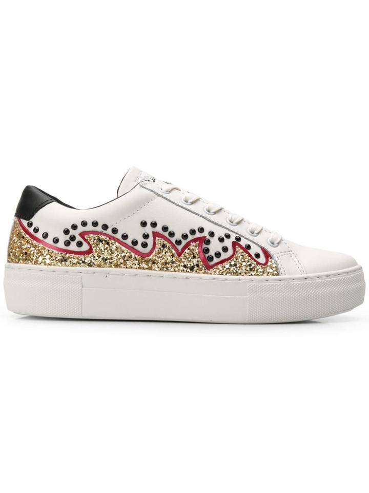 Moa Master Of Arts Victoria Lace-up Sneakers - White