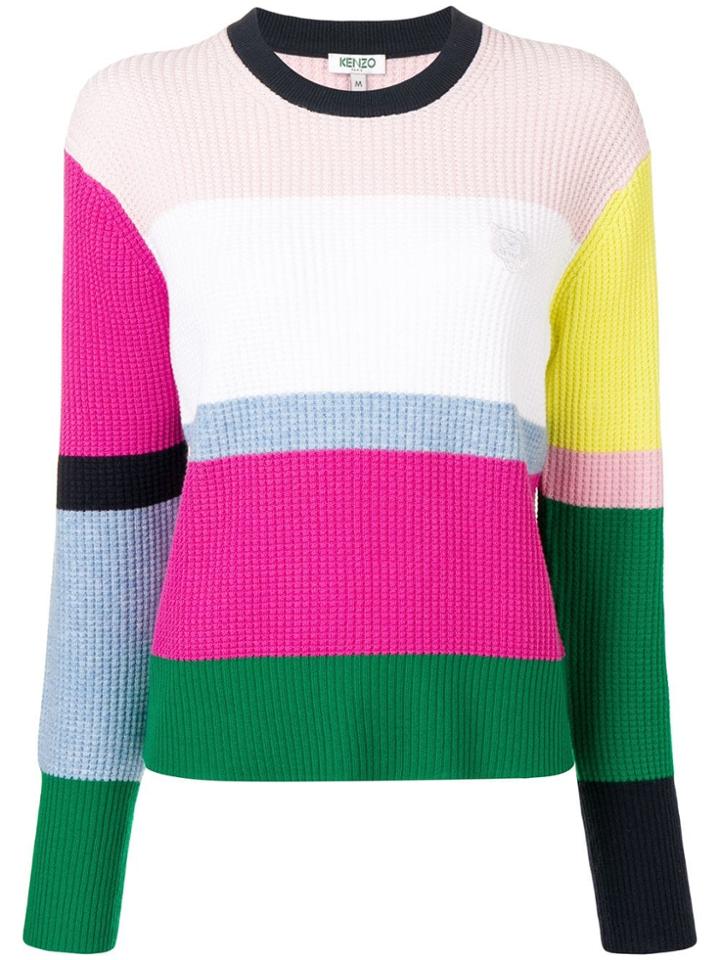 Kenzo Block Jumper - Pink