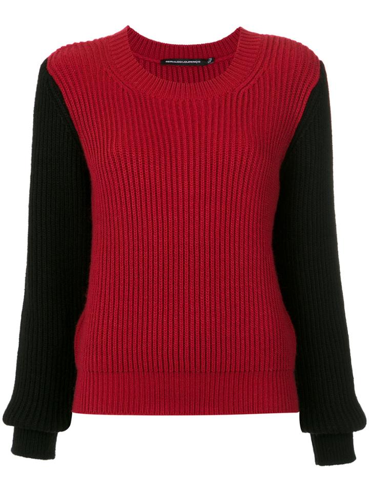 Reinaldo Lourenço Wool Knit Sweater - Black