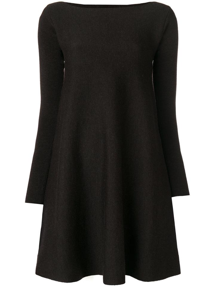 Roberto Collina Flared Dress - Grey