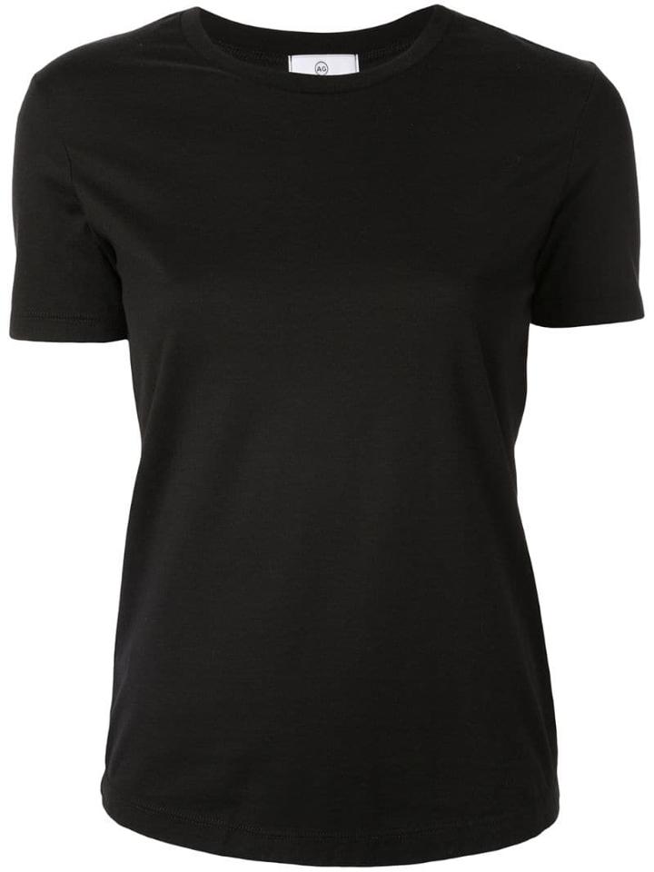 Ag Jeans Short-sleeve Fitted T-shirt - Black