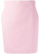 House Of Holland Fitted Mini Skirt - Pink