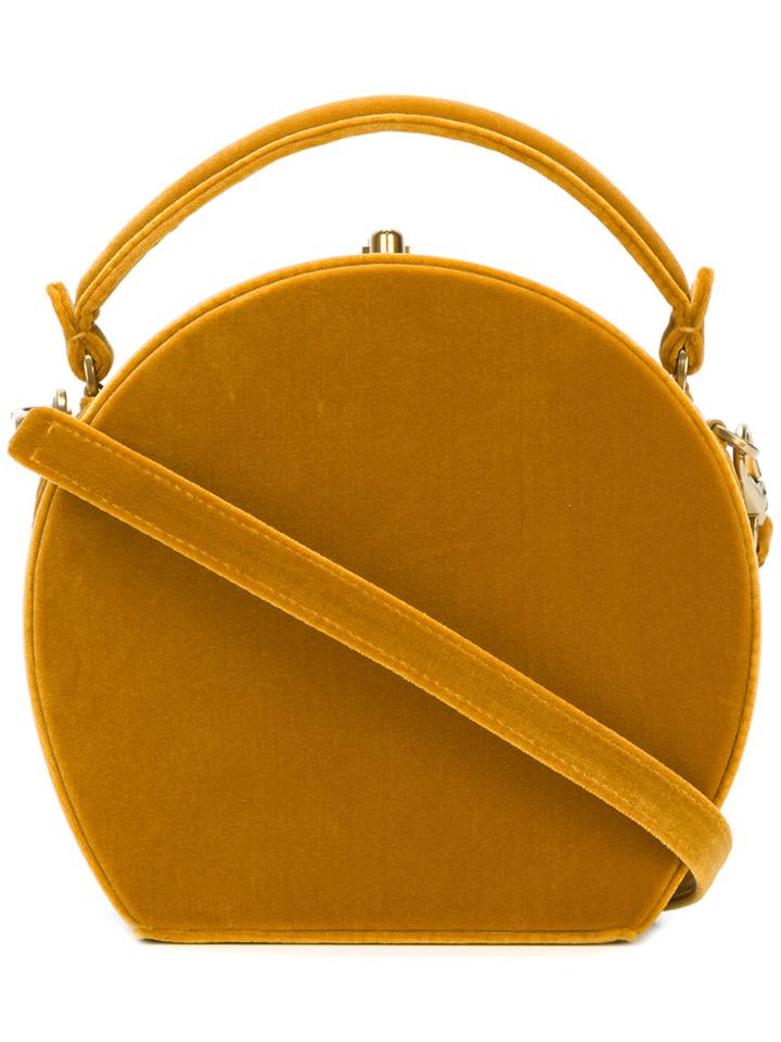 Bertoni 1949 Mini Luggage Clutch - Yellow & Orange
