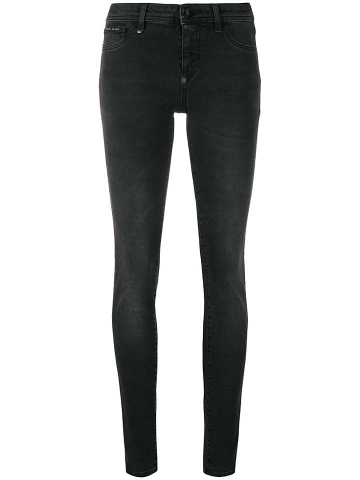 Philipp Plein Flora Skinny Jeans - Grey