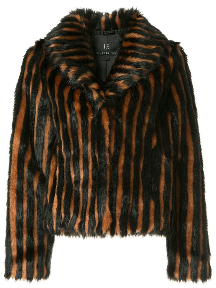 Unreal Fur Solar Eclipse Jacket - Black
