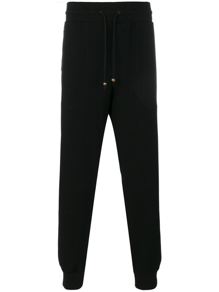 Mr & Mrs Italy Drawstring Jogging Trousers - Black