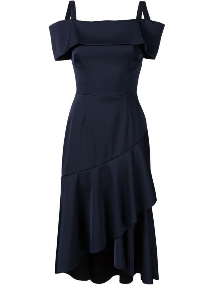 Rebecca Vallance 'lusso' Off The Shoulder Dress, Women's, Size: 6, Black, Polyester