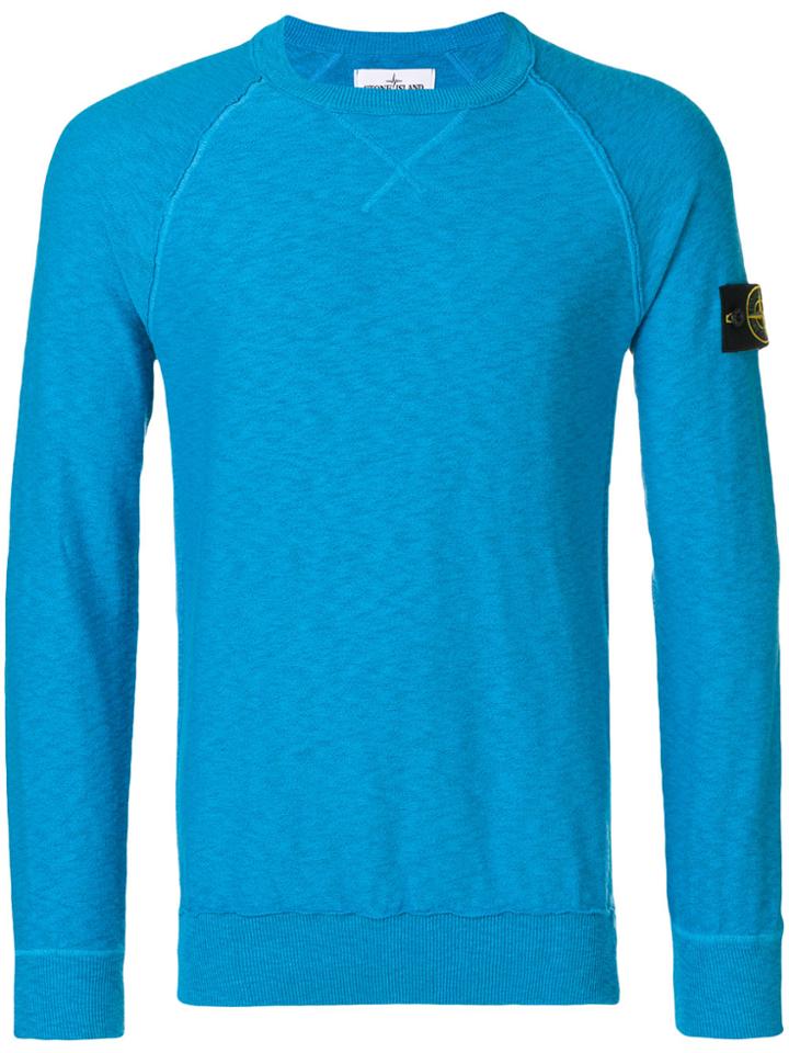 Stone Island Round Neck Jumper - Brown