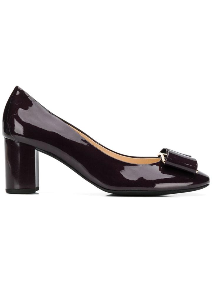 Hogl Mid-block Heel Pumps - Red