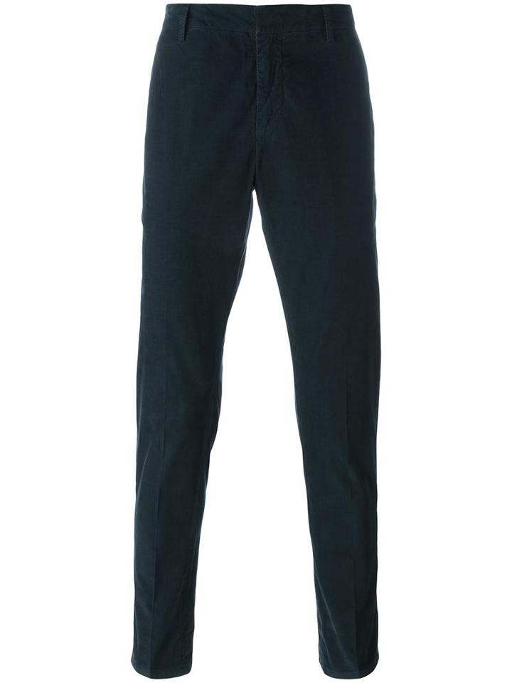 Dondup 'gaubert' Trousers, Men's, Size: 33, Blue, Cotton/spandex/elastane