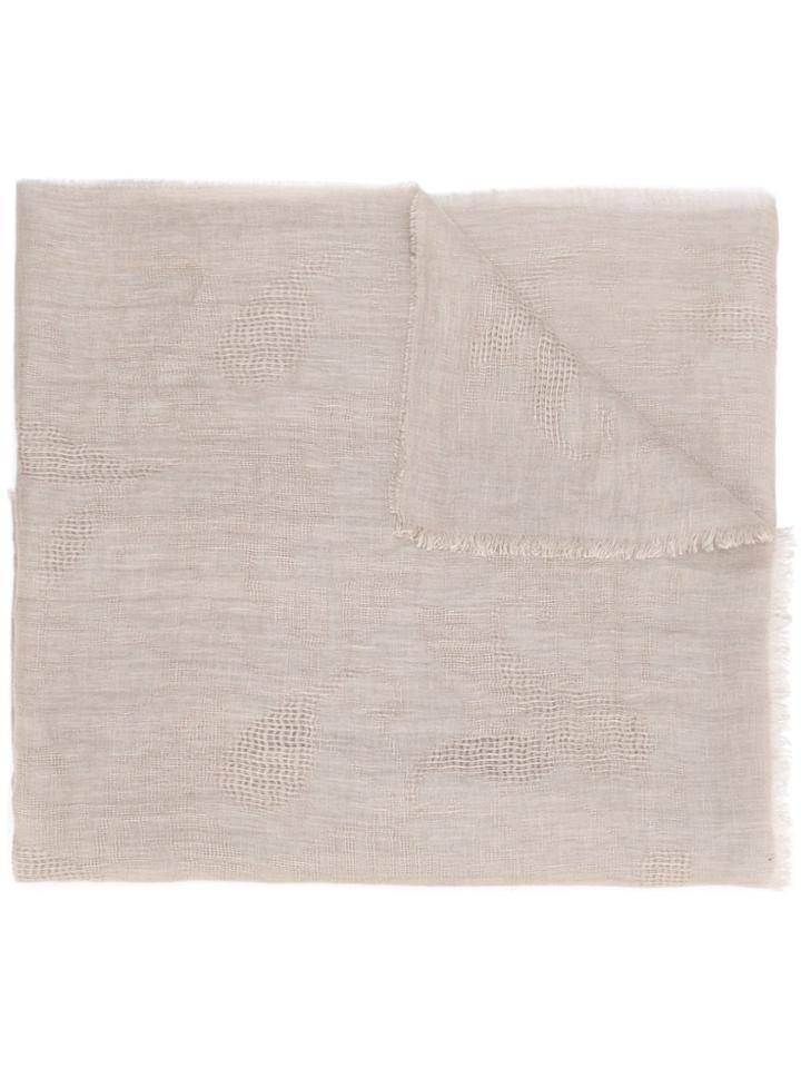 Fashion Clinic Timeless Plain Scarf - Nude & Neutrals