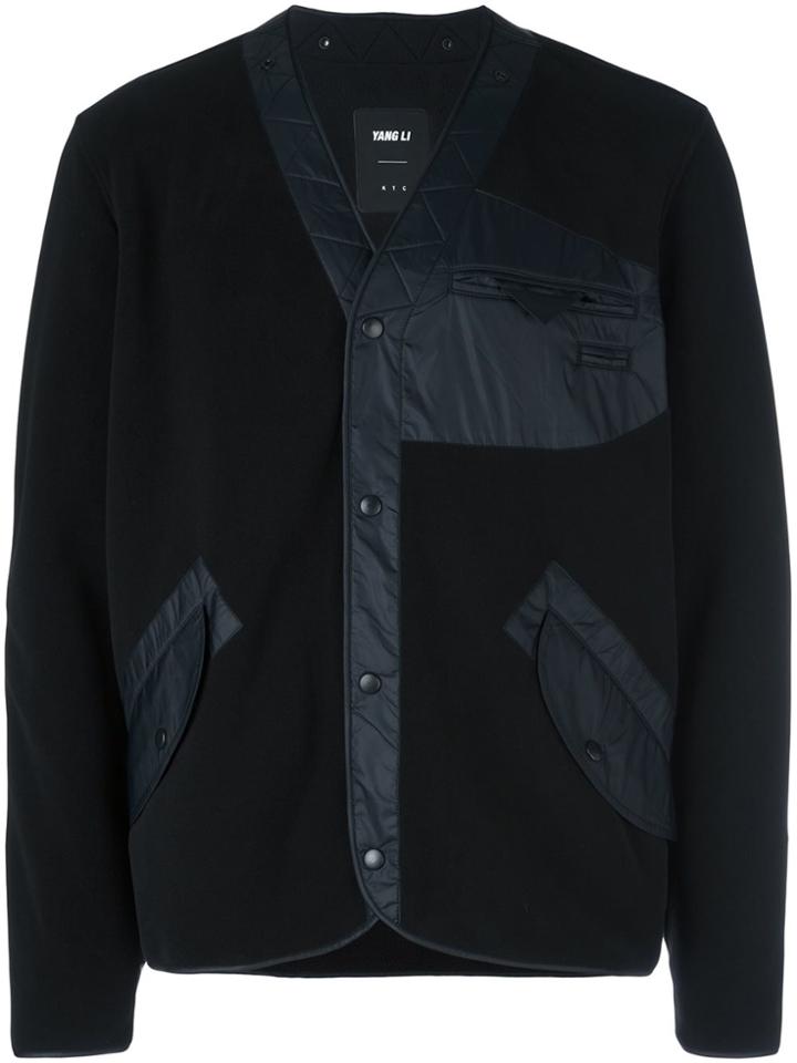 Yang Li Ktc Bomber Cardigan - Black