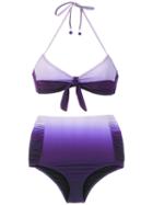 Amir Slama Hot Pants Bikini Set - Purple