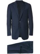 Ermenegildo Zegna Slim Single Breasted Suit - Blue