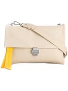No21 Pebbled Shoulder Bag - Neutrals